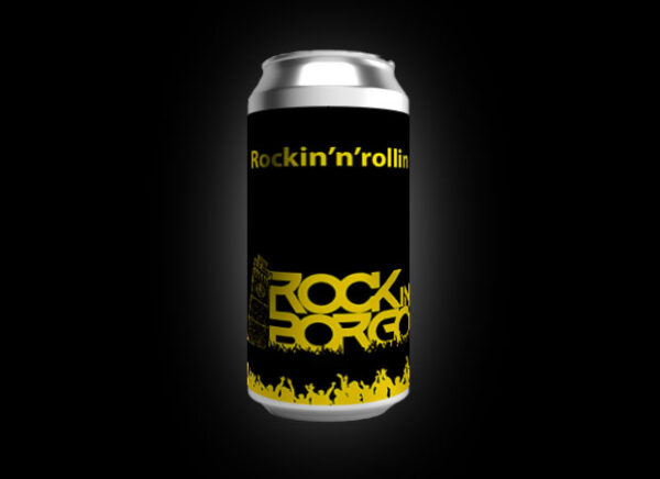 1 Lattina Rockin'n'rollin' La birra ufficiale dell'evento Rock in Borgo